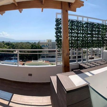 BarahonaApart. Bbq, Jacuzzi Y Vista Al Mar, 4Hb/Ac.アパートメント エクステリア 写真
